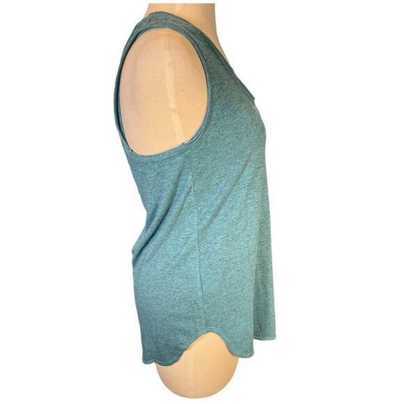 Lanston Racer Back Tank Top Size Medium Light Blue Active Runner Light Weight - Picture 5 of 8